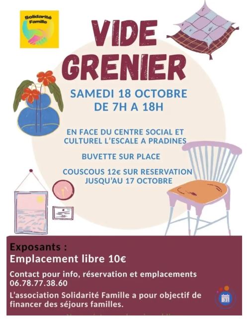 Vide-greniers à Pradines