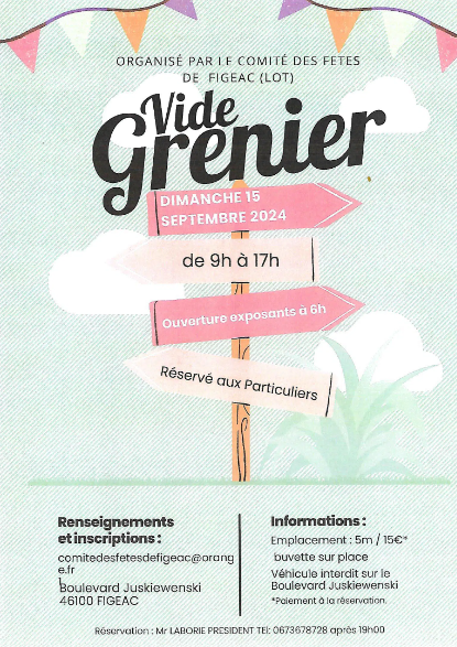 Vide-Greniers à Figeac