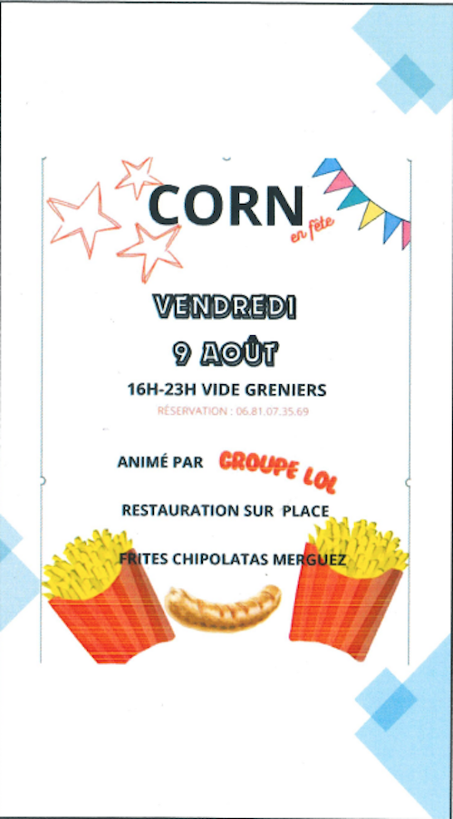 Vide-Greniers en Semi Nocturne à Corn