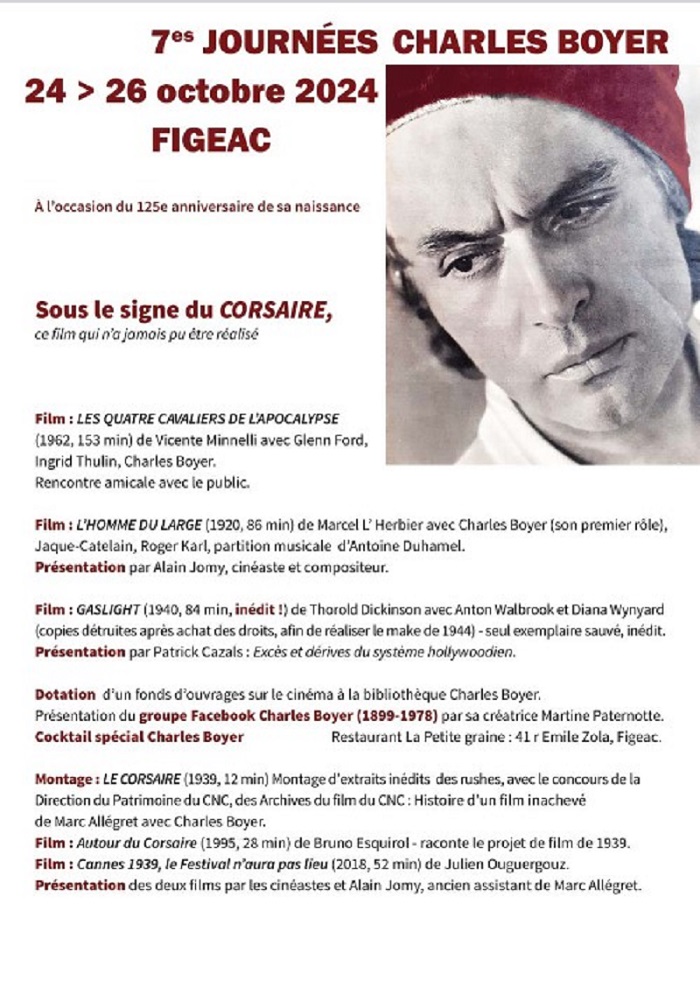 7ème Journées Charles Boyer à Figeac