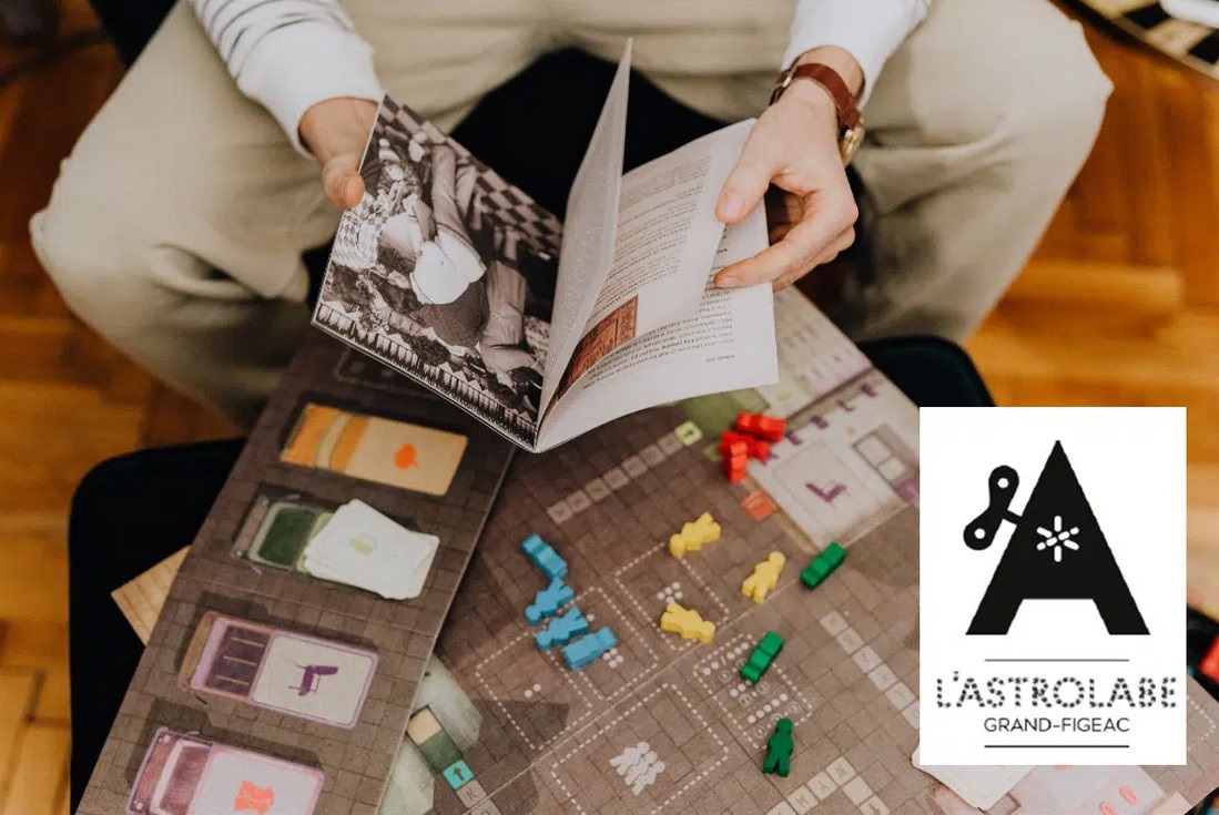 Soirée jeux à la médiathèque de Figeac