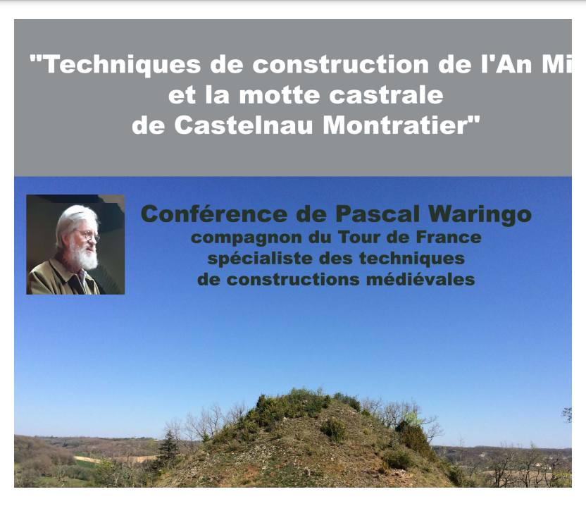 Conférence sur les techniques de construction médiévale de l’An Mil