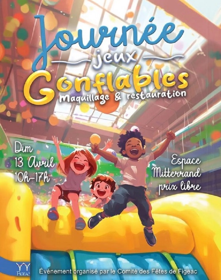 Journée Récréative pour les Enfants "Jeux Gonflables"
