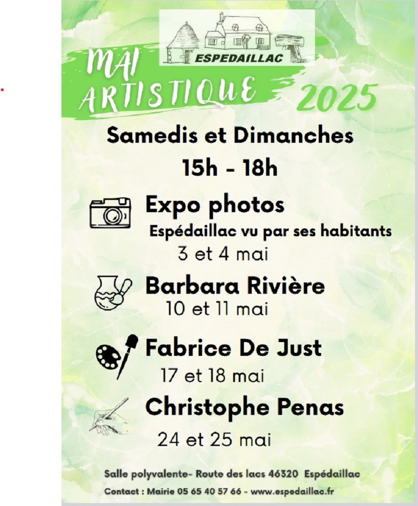 Mai artistique à Espédaillac, les céramiques de Barbara Rivière