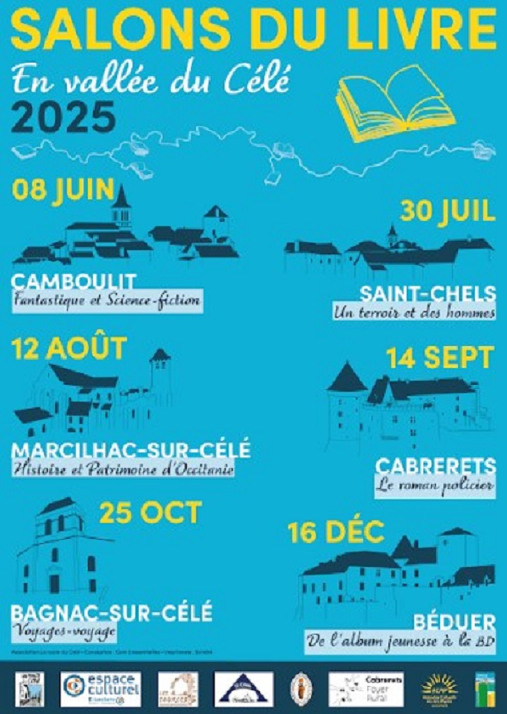 Salon du Livre en vallée du Célé à Bagnac-sur-Célé, Bagnac-sur-Célé