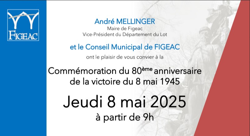 Commémoration  80eme Anniversaire de la Victoire du 8 mai 1945