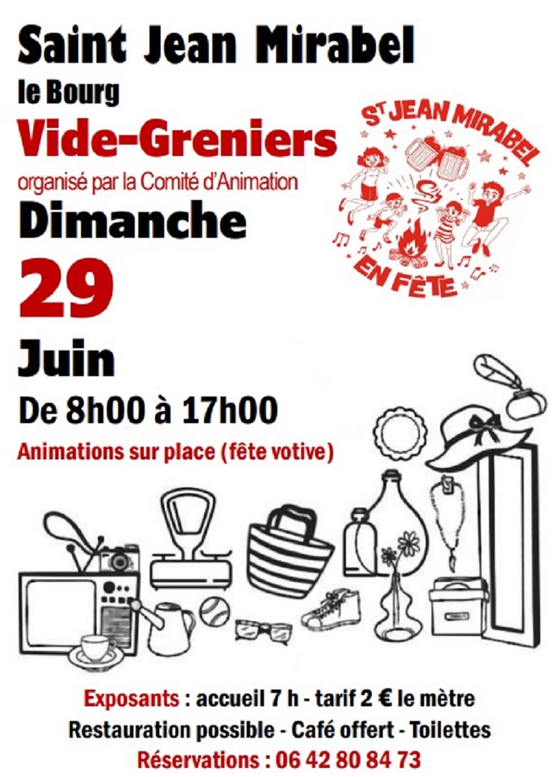 Vide-greniers à Saint-Jean-Mirabel, Saint-Jean-Mirabel - photo 2