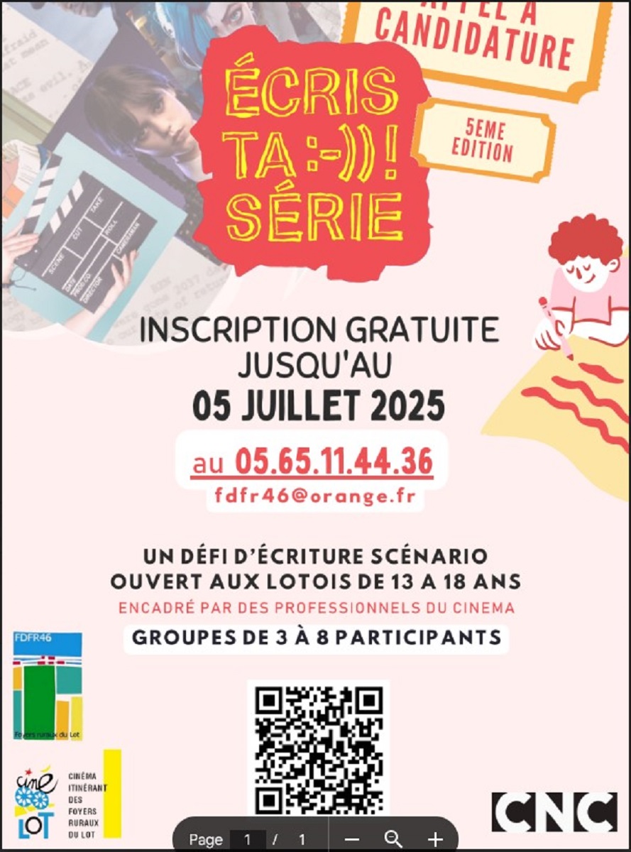 Défi "Écris Ta Série", Figeac