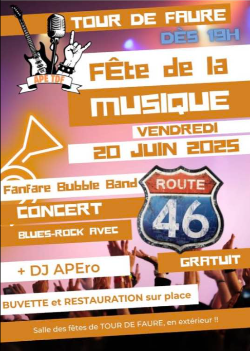 Fête de la Musique à Tour-de-Faure