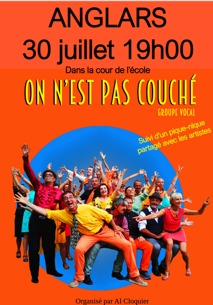 Groupe Vocal à Anglars "On n'est pas couché"