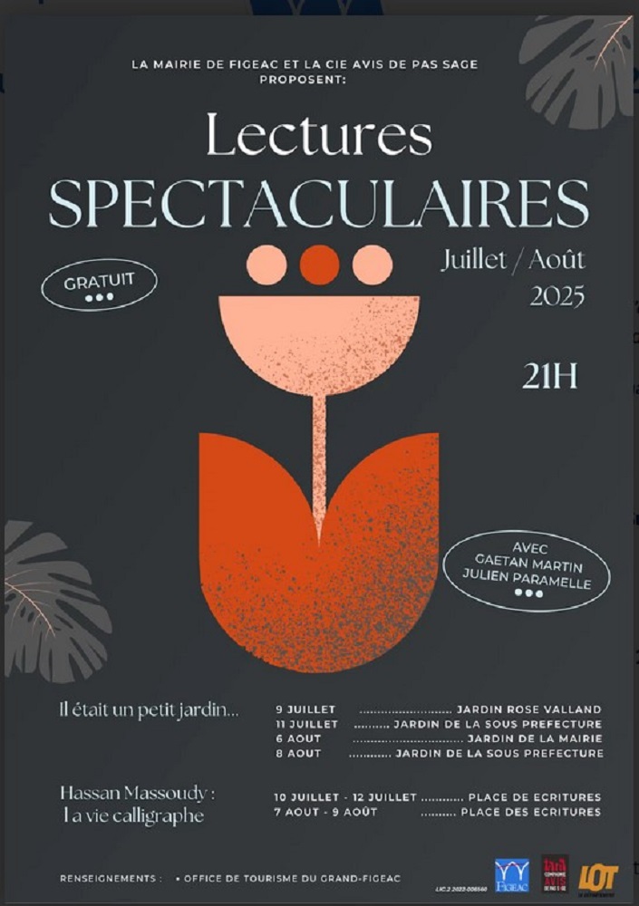 Les Lectures Spectaculaires  : "Il était un petit jardin..."