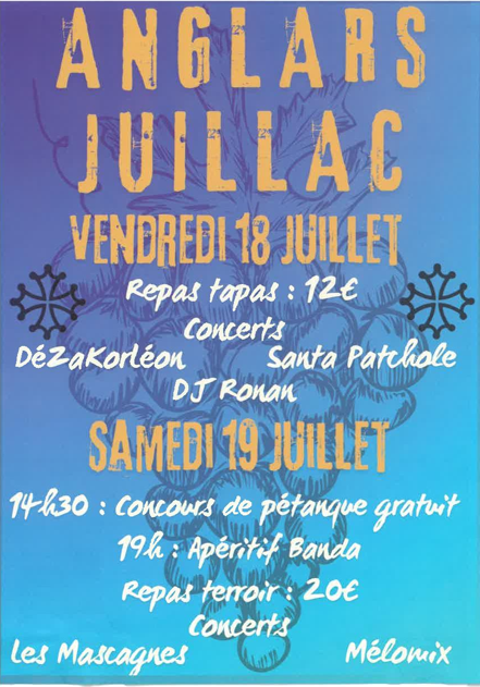 Fête votive d'Anglars-Juillac