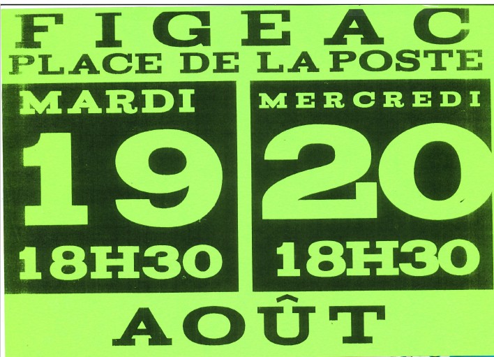 Spectacle, Mascotte Show à Figeac