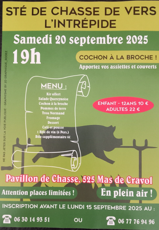 Repas des chasseurs de Vers