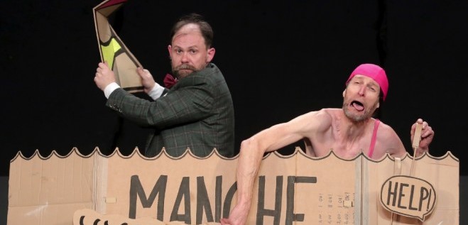 Théâtre de l'Usine - Les gros patinent bien Pierre Guillois  - Olivier Martin-Salvan
