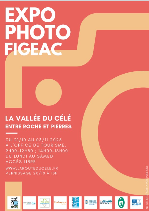 Expo photo à Figeac : La vallée du Célé