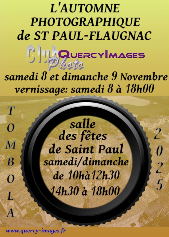 L'automne photographique de Saint-Paul-Flaugnac avec le Club Photo Quercy Images