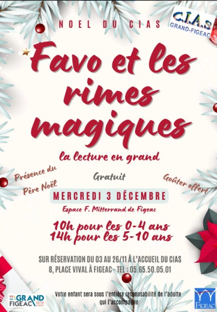 Noël du Centre social : Favo et les rimes magiques