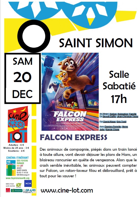 Cinélot à Saint-Simon : Falcon Express