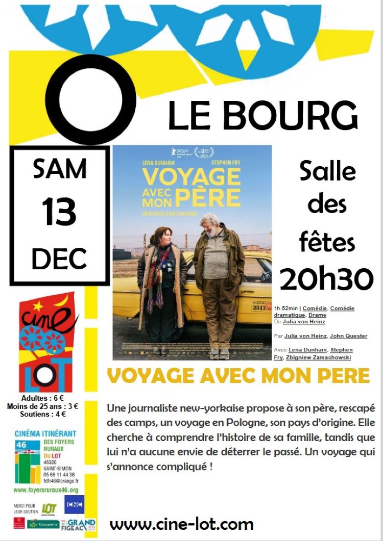 Ciné-lot  à Le Bourg : "Voyage avec mon père"