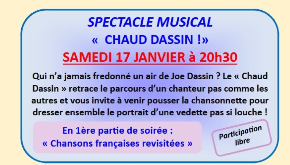 Spectacle Musical à le Bourg : le " Chaud Dassin", Le Bourg - photo 2