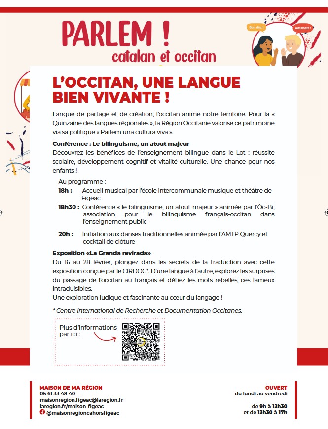 Maison de la région à Figeac, conférence : l’occitan, une langue, bien vivante !, Figeac - photo 5