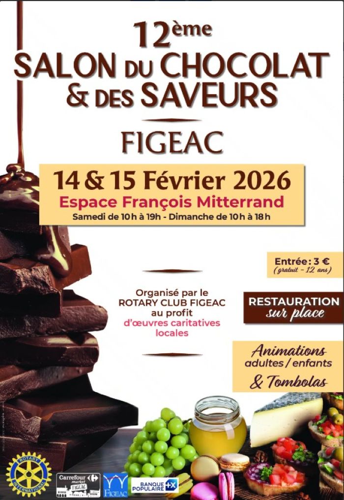 Salon du chocolat et des saveurs à Figeac