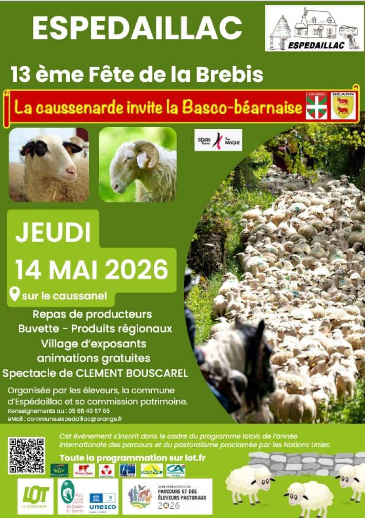 Fête de la brebis à Espédaillac