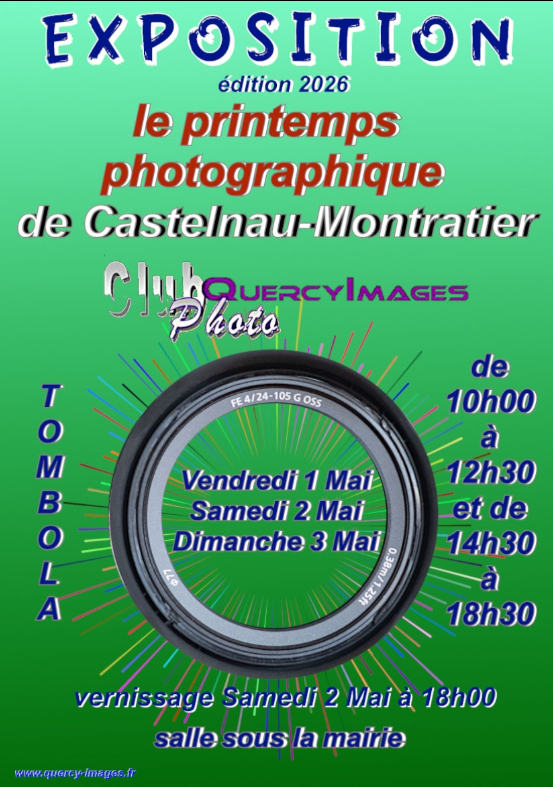 Exposition : le printemps photographique 2026 — visuel événement