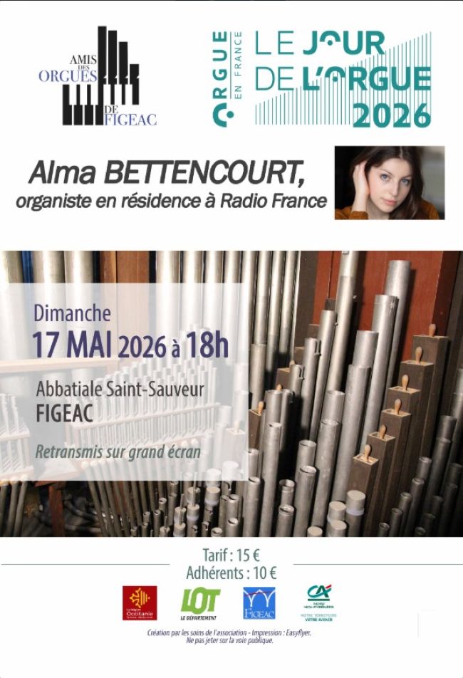 Concert des Amis des Orgues : journée de l'orgue
