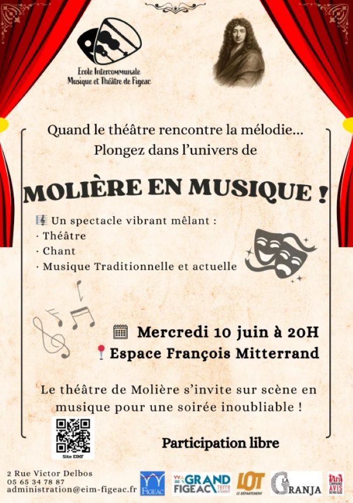 Concert/spectacle par l'Ecole Intercommunale de Musique et Théâtre de Figeac — visuel événement
