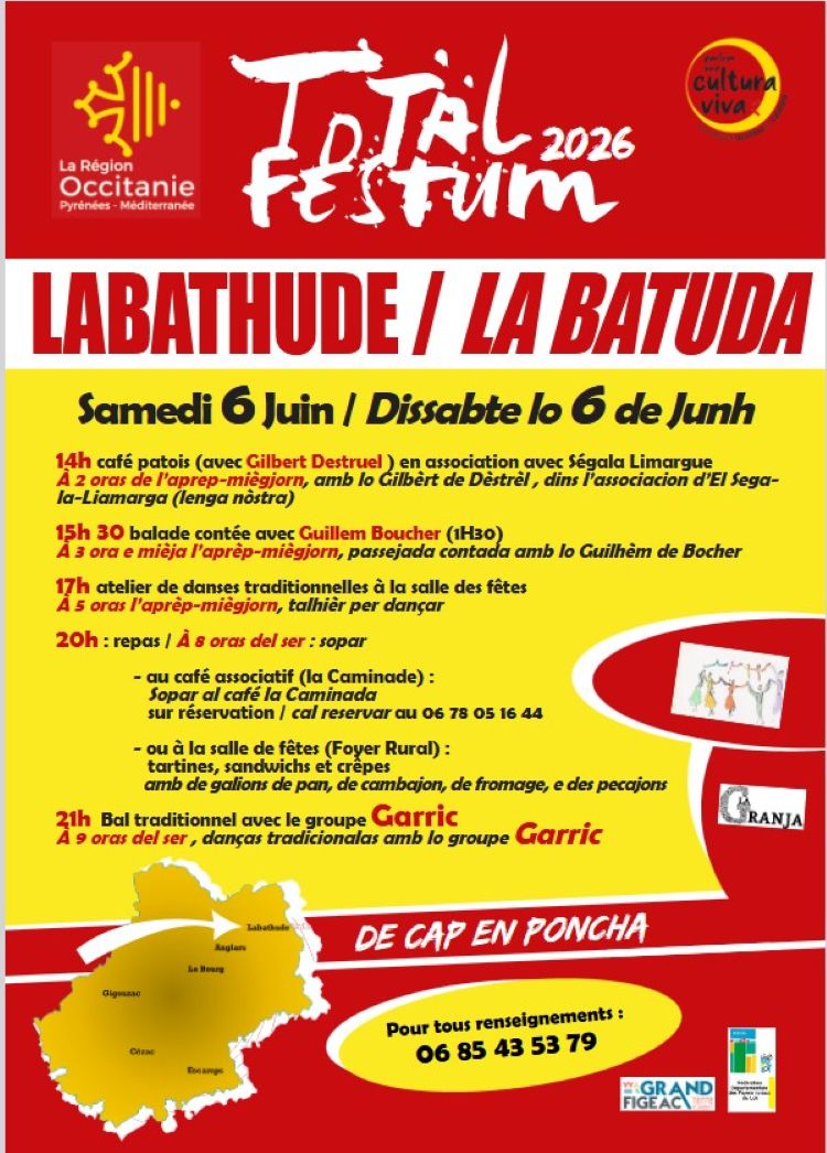 Total Festum à Labathude — visuel événement