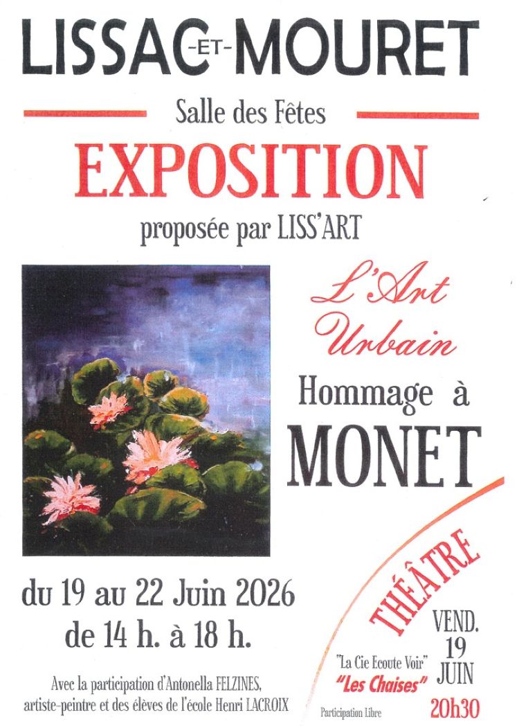 Exposition Liss'art à Lissac et Mouret : "hommage à Van Gogh"