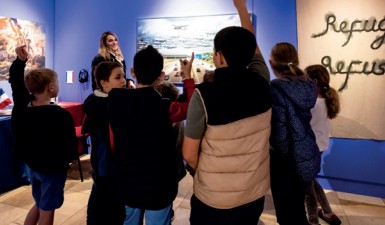 Résurgence X : visites ludiques de l'exposition collective d’art contemporain - fabrique ton carnet