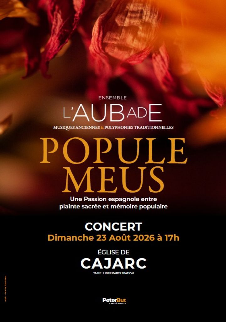 Concert à Cajarc : Popule meus, quid feci tibi ?