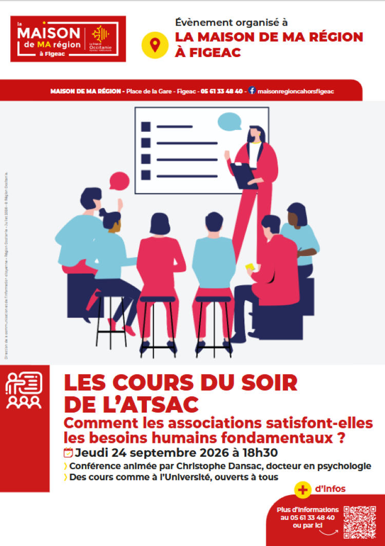 Les cours du soir de l’ATSAC : Comment les associations satisfont-elles les besoins humains fondamentaux ?