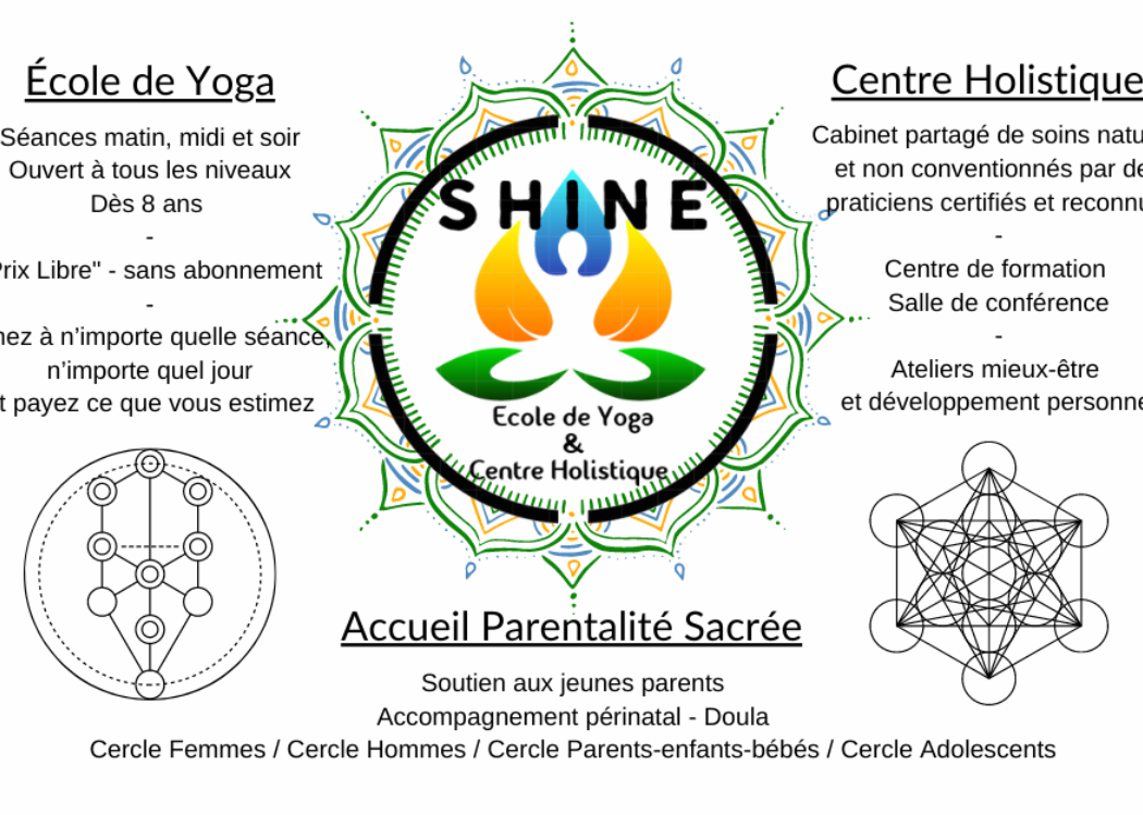 Carte de Visite Ecole de Yoga & Centre holistique