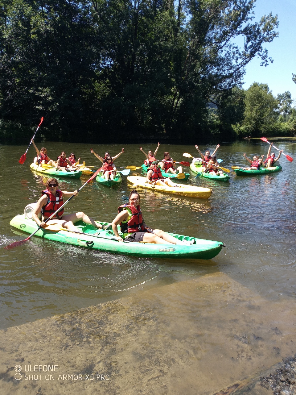 Canoe-kayak sur le Célé