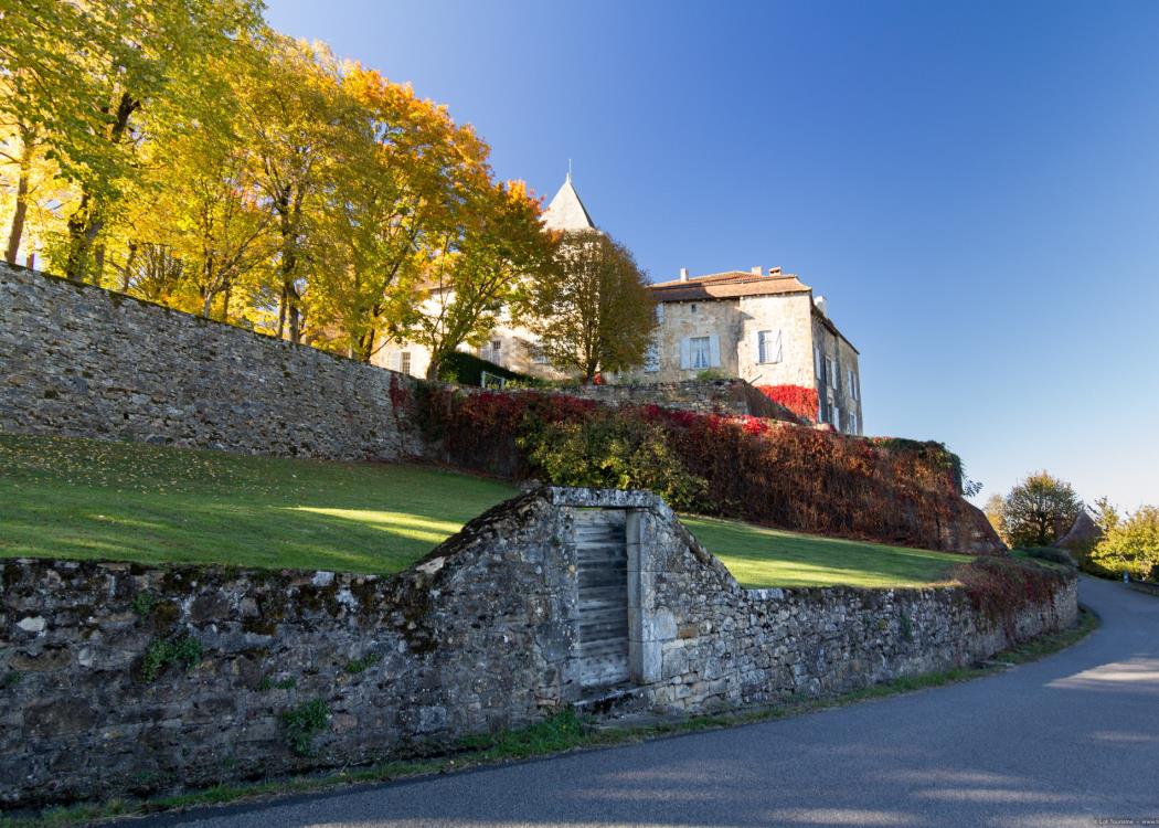 Béduer - Vue sur le Château  