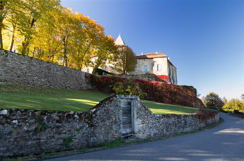 Béduer - Vue sur le Château