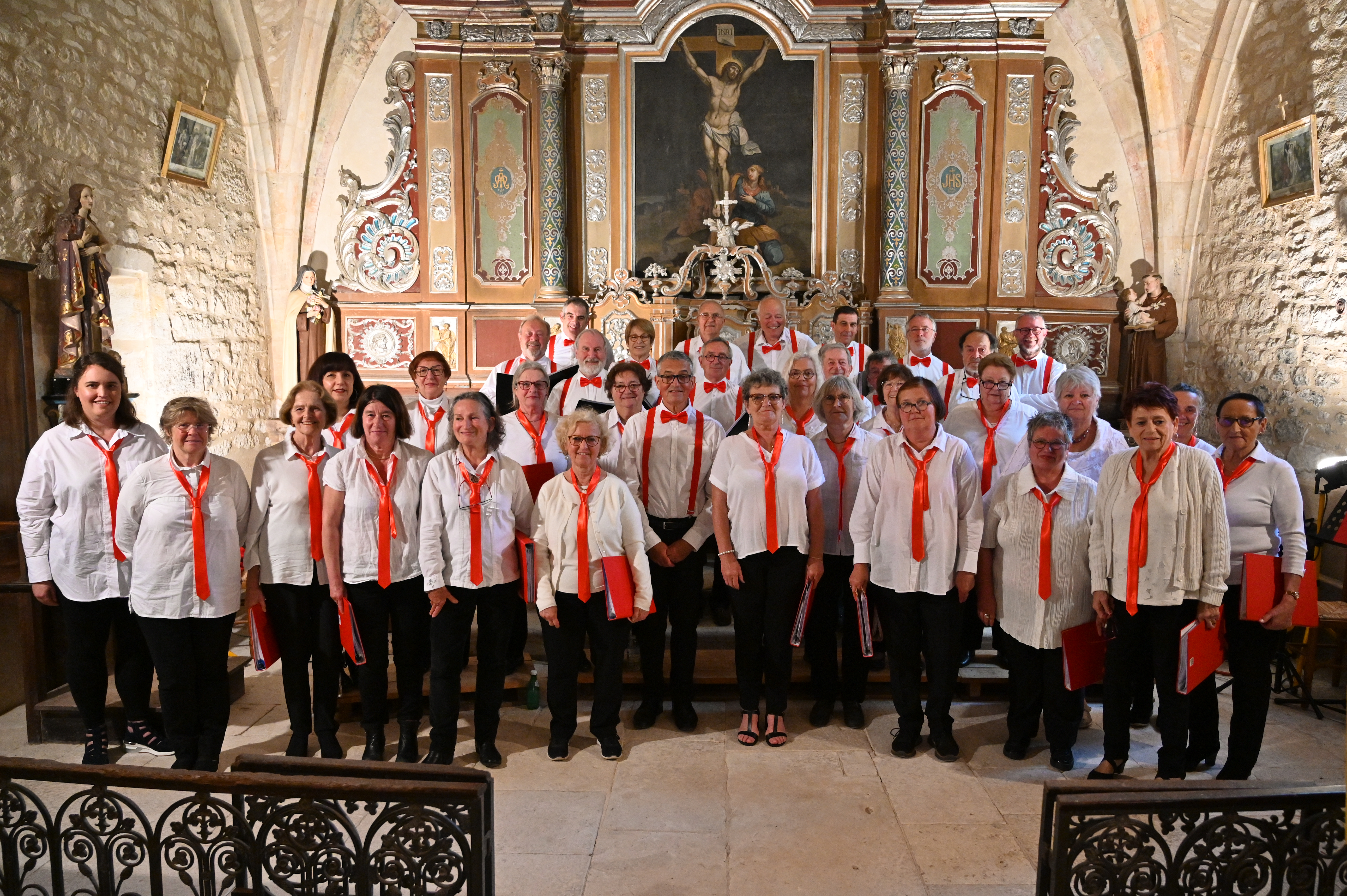 Concert à l'église de Castelfranc de la chorale de Douelle
