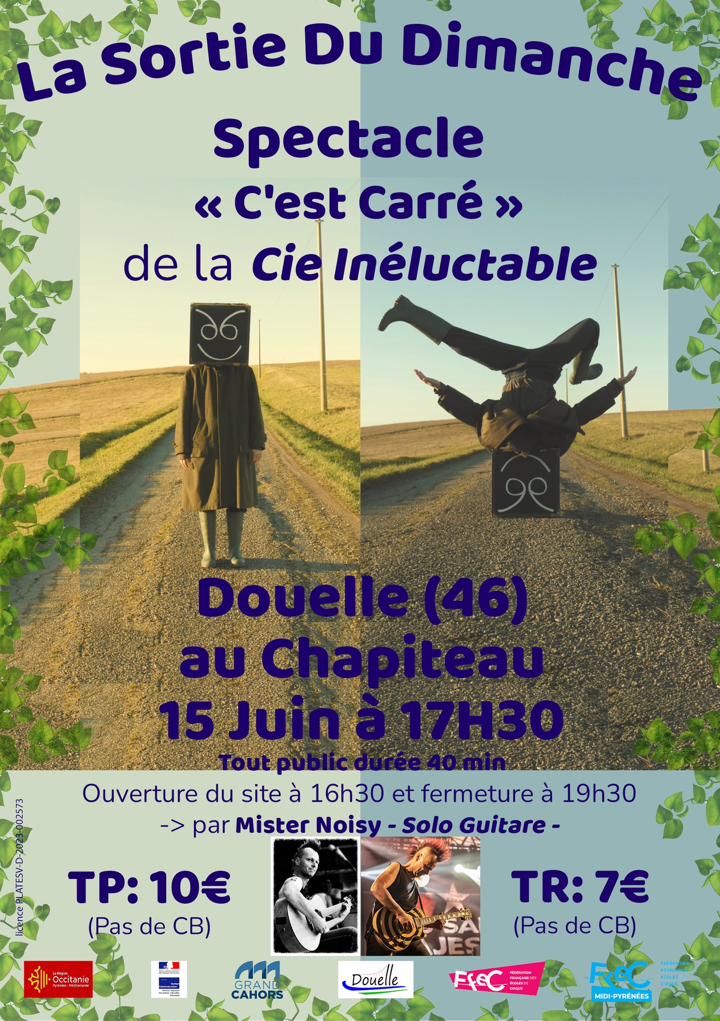 La Sortie du Dimanche : Spectacle "C'est Carré" de la Cie Inéluctable, Douelle - photo 3
