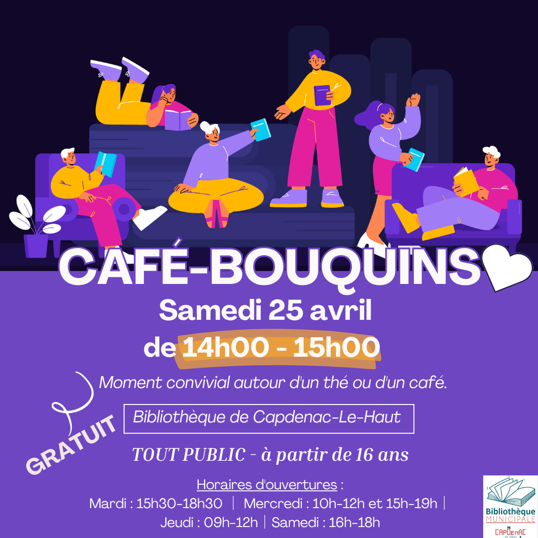 Club coup de cœur à la Bibliothèque de Capdenac-Le-Haut