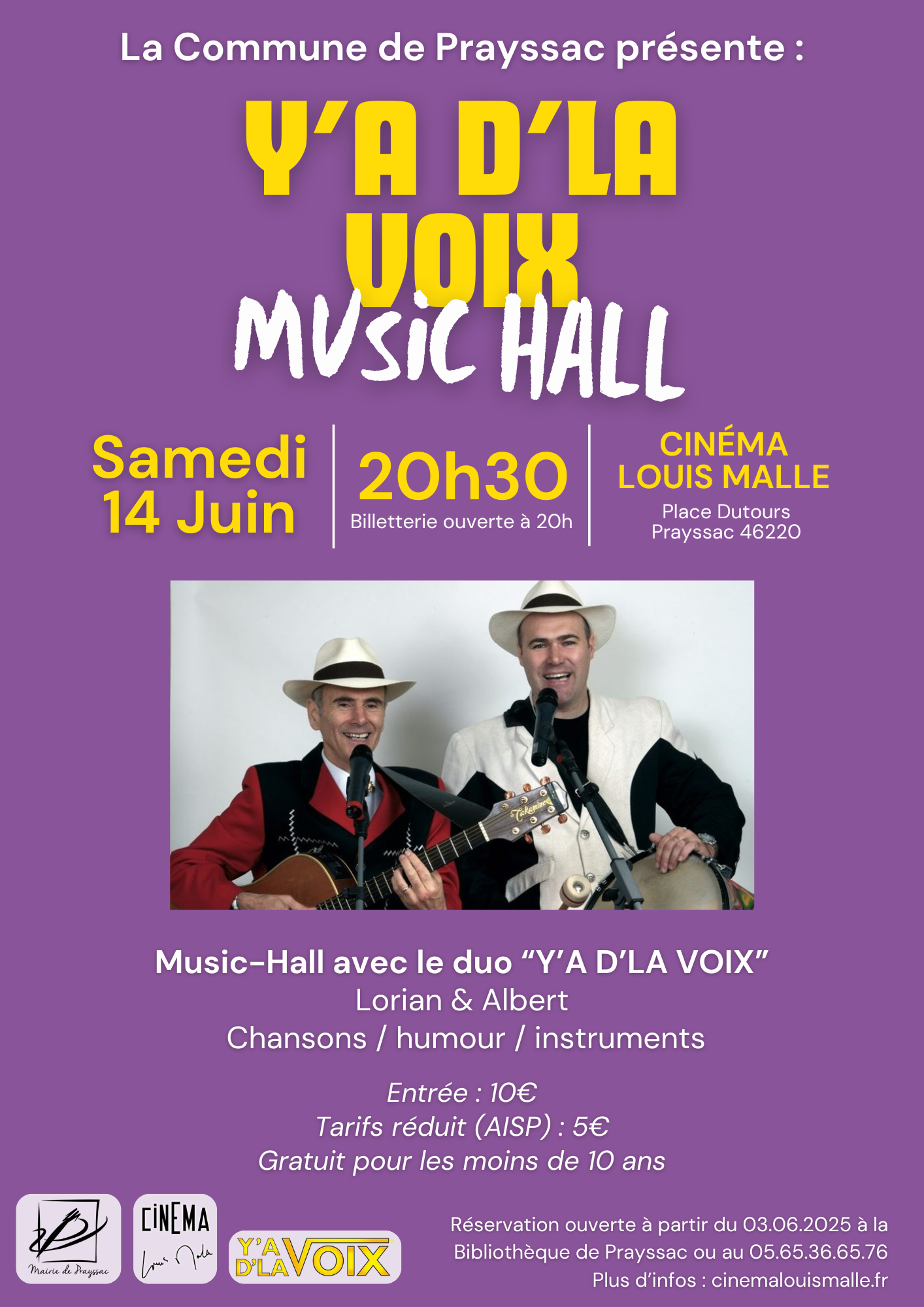 Y'a d'la voix : Music Hall