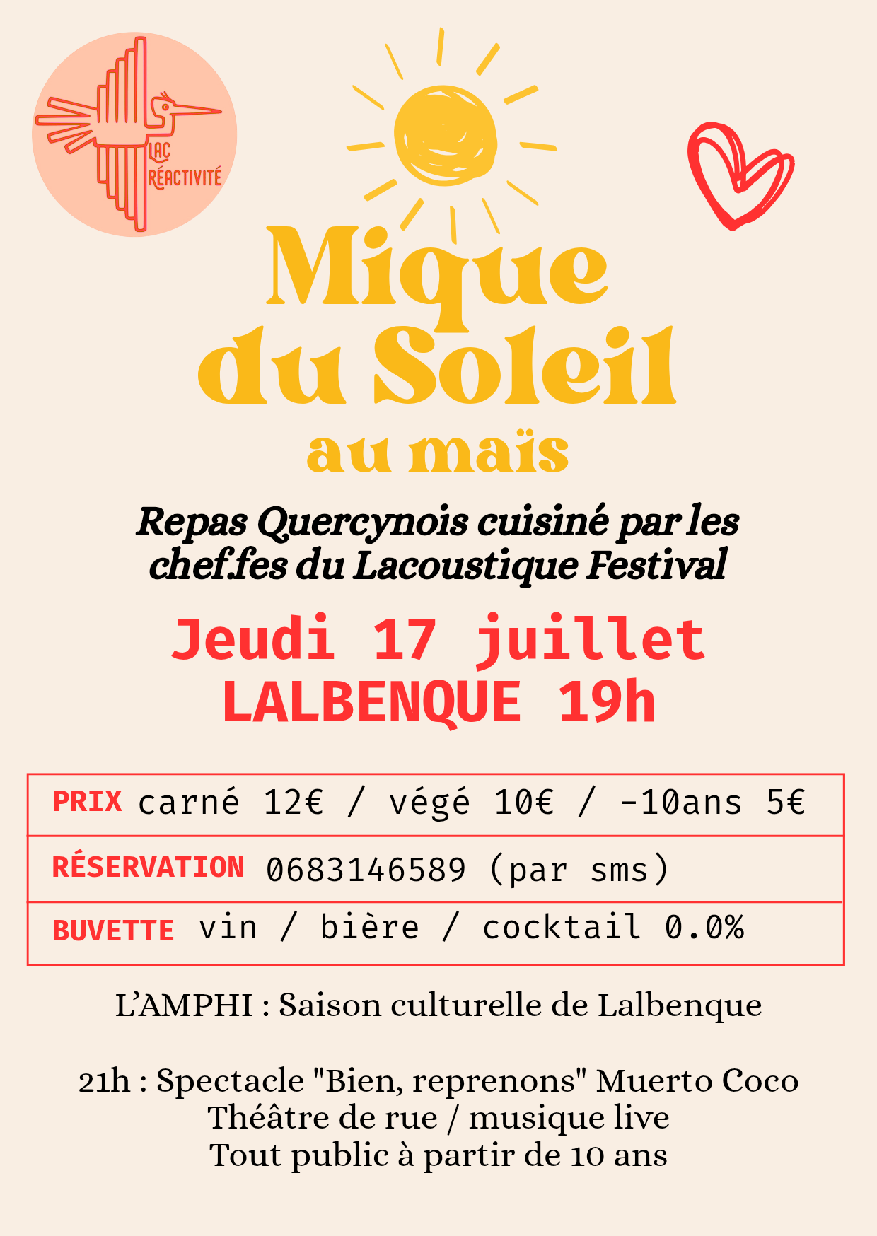 L'Amphi de Lalbenque: repas quercynois / "Bien, reprenons" 