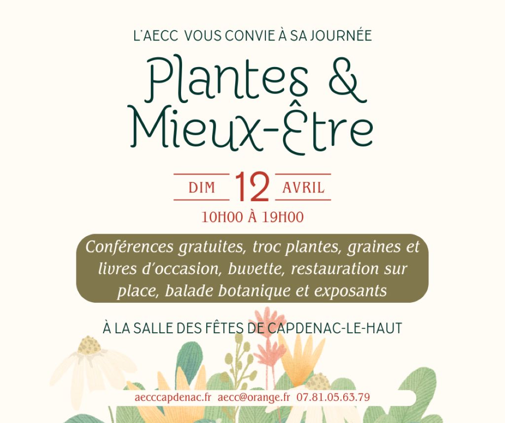 Plantes & Mieux-Être à Capdenac-le-Haut — visuel événement