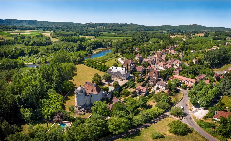 Baignade du Port de Creysse dans la rivière Dordogne