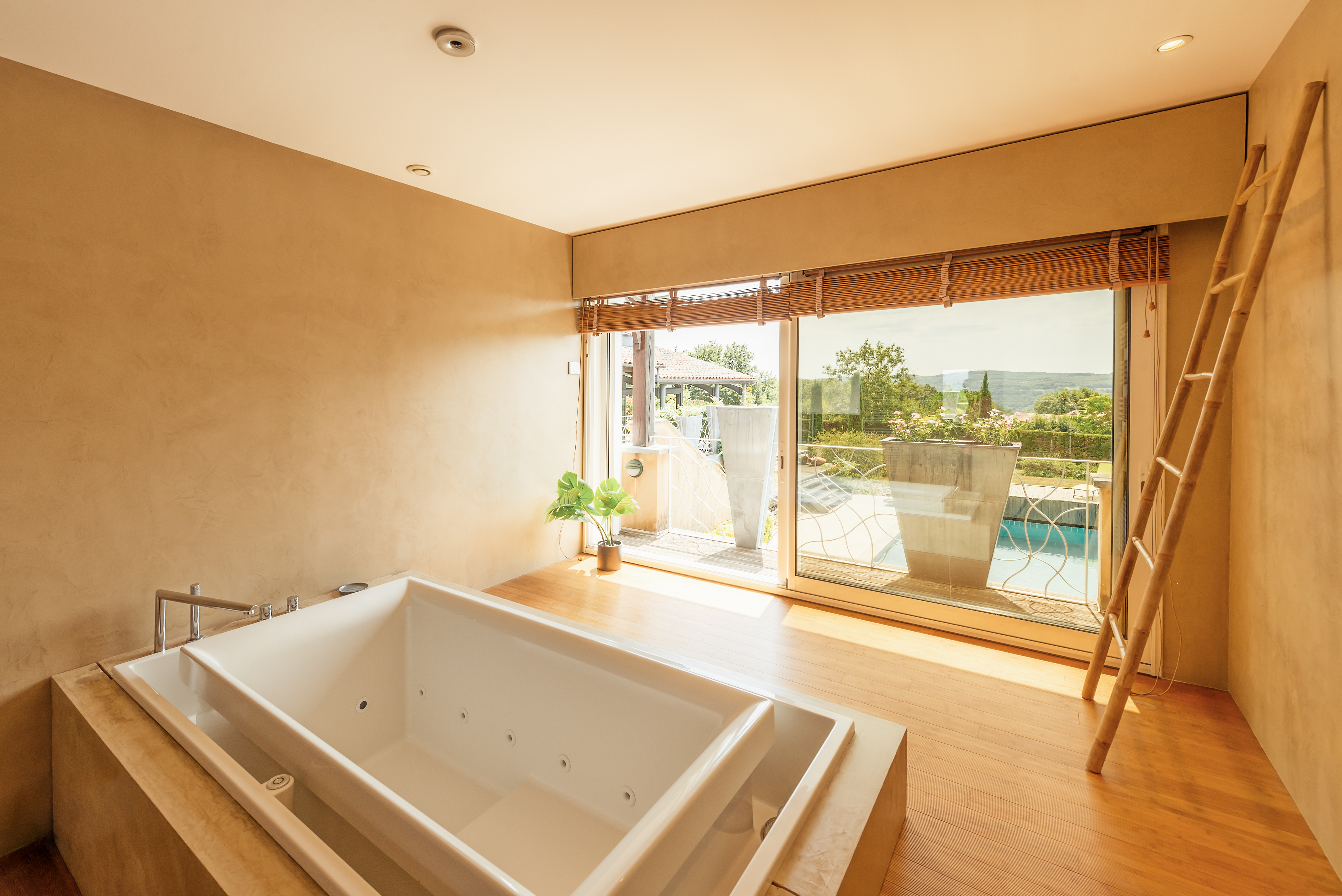 La Villa Bleue, Hammam, Piscine et Jacuzzi, Capdenac - photo 11
