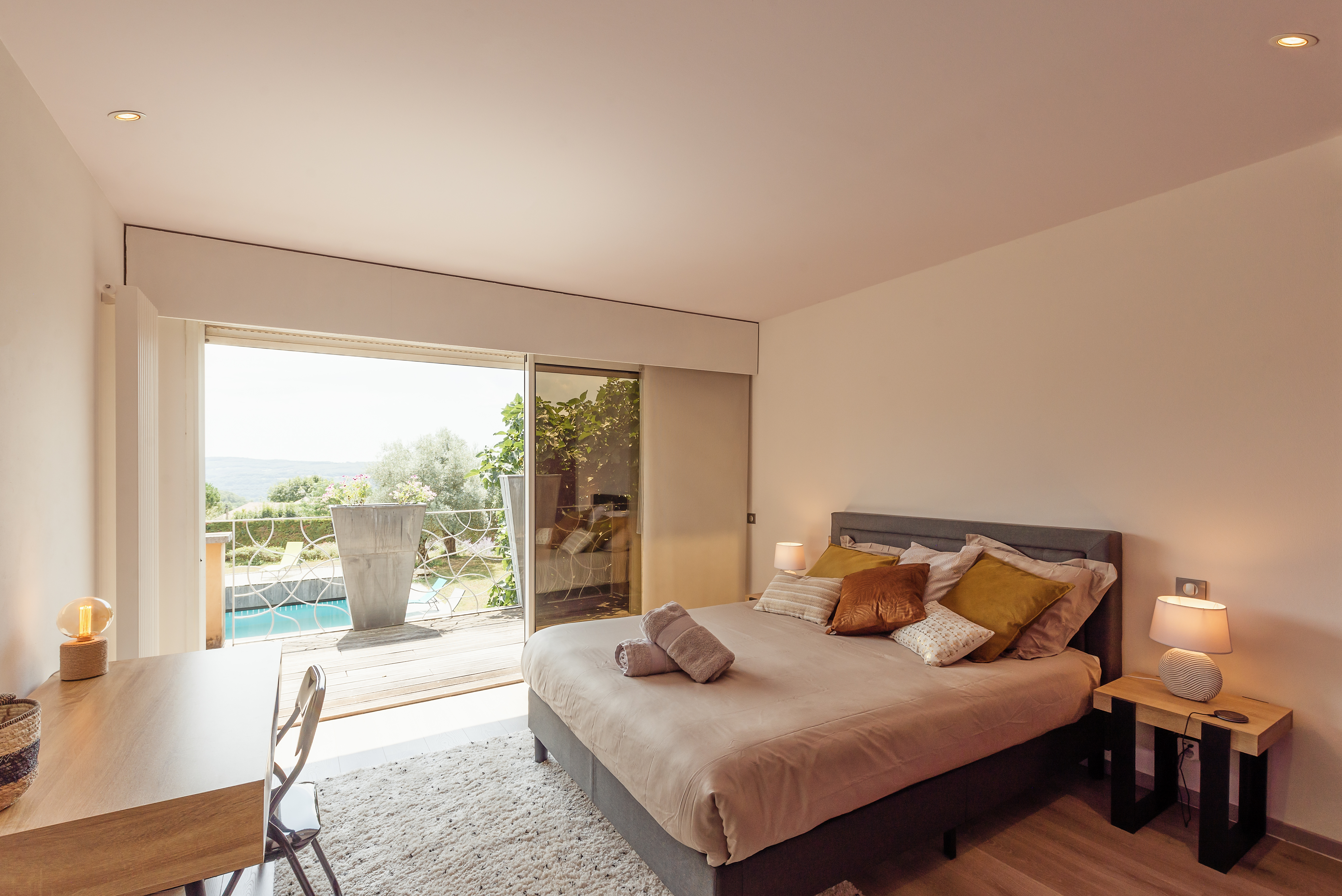 La Villa Bleue, Hammam, Piscine et Jacuzzi, Capdenac - photo 12