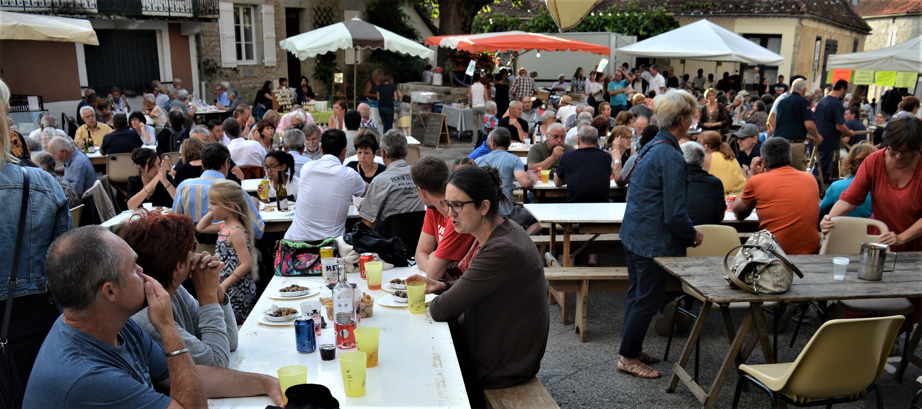 Marché gourmand de la fête de Miers
